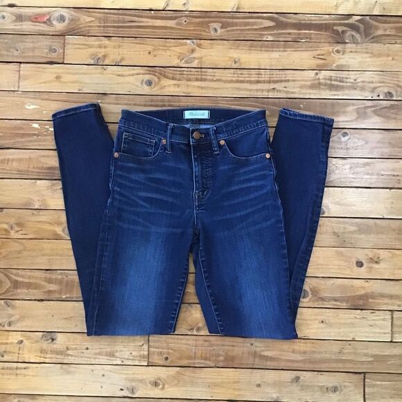 MADEWELL high rise skinny 9 » in 26 tall - Picture 1 of 14